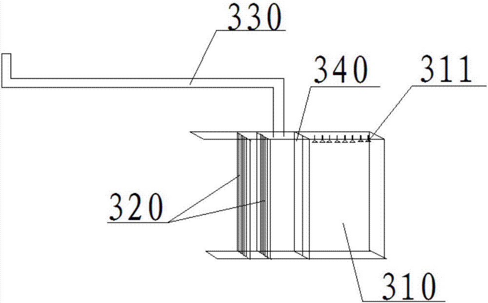 Escape way and building