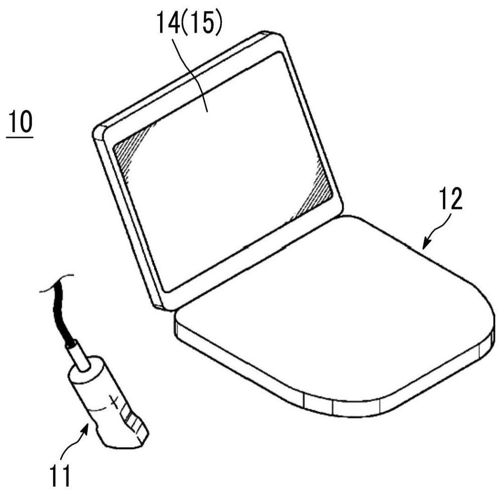 Acoustic diagnostic device and working method of the acoustic diagnostic device