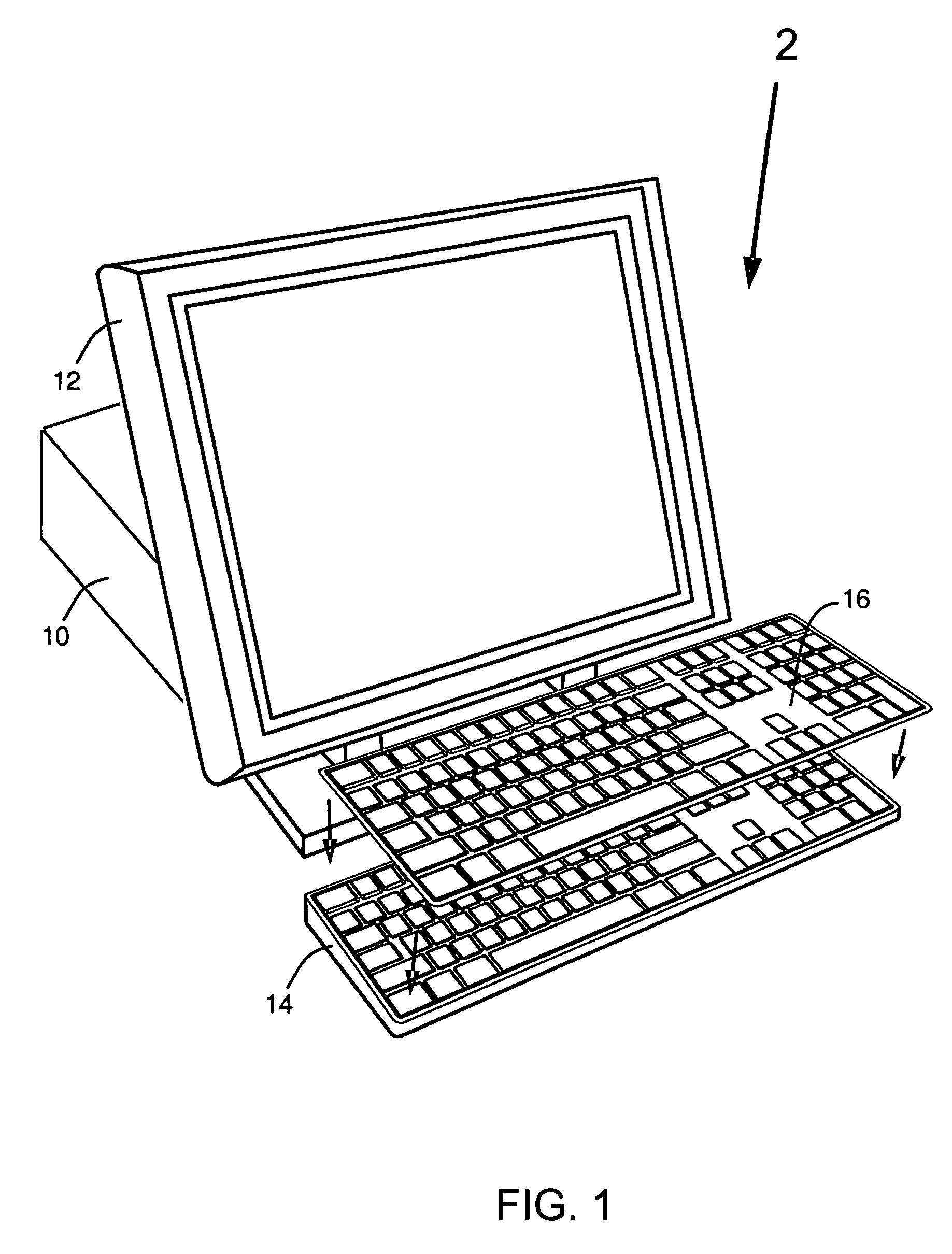 Computer keyboard overlay