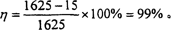 Modified calcium adsorbent for purifying incinerated smoke and preparation process thereof