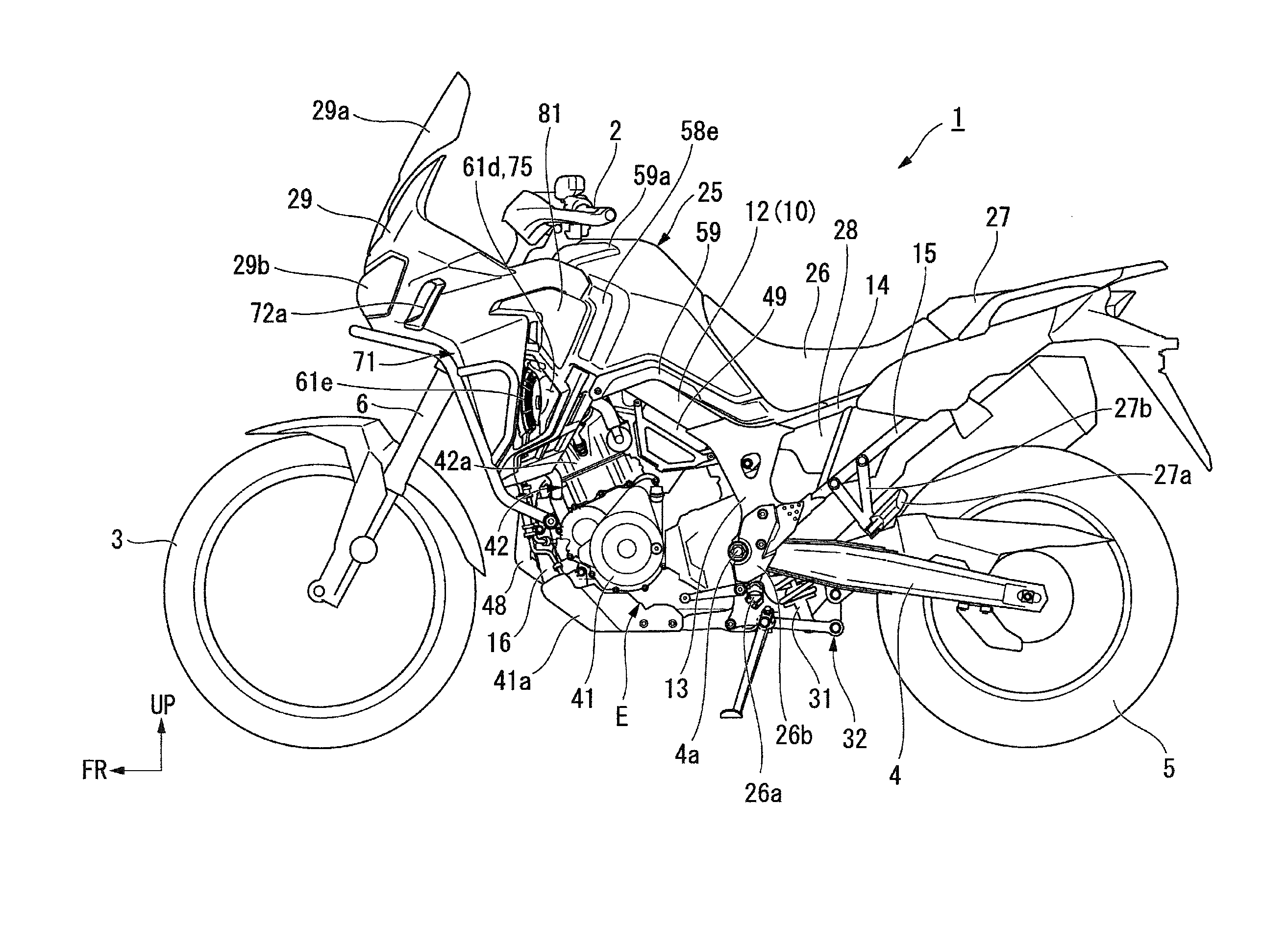 Saddle-ride type vehicle