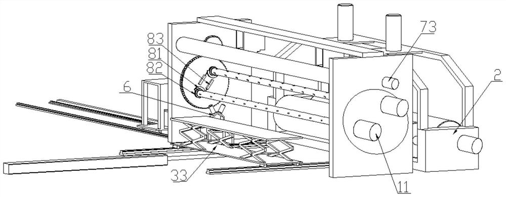 Waterproof film winding device