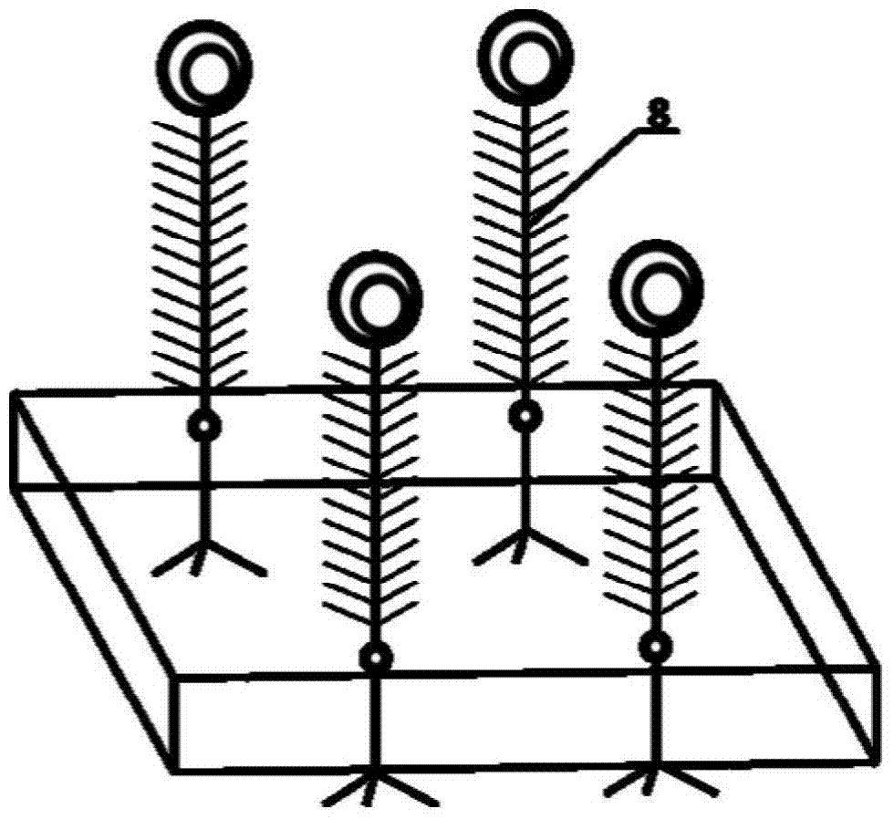 Combined type multifunctional artificial seaweed