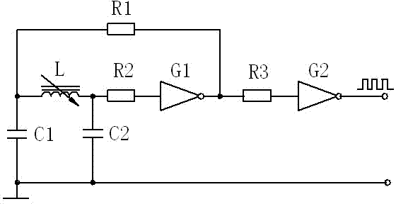 Digital oil water demarcation face height measurement sensor