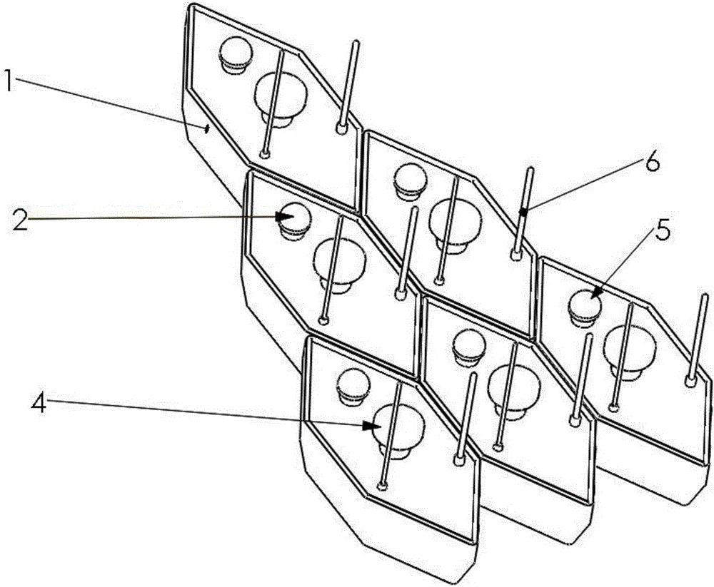 Cluster cooperative combination type unmanned boat system and control method thereof