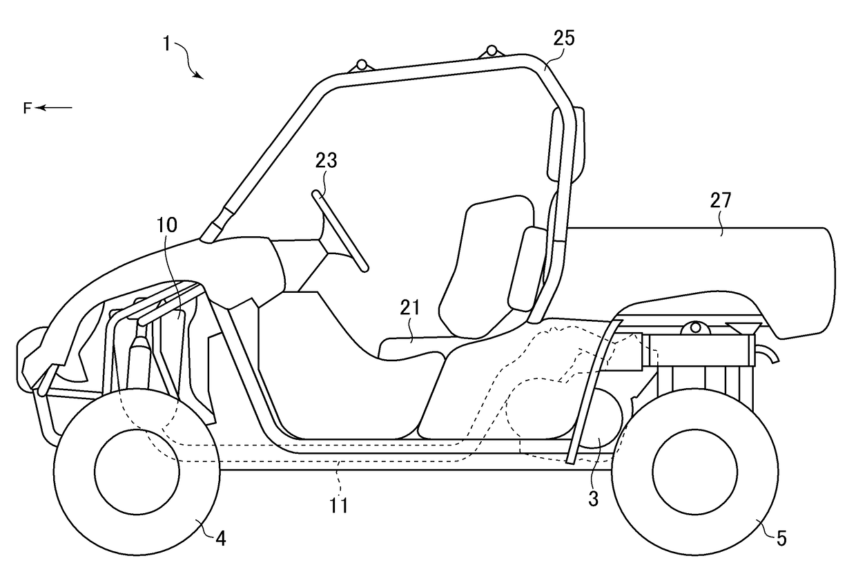 Air cleaner and vehicle