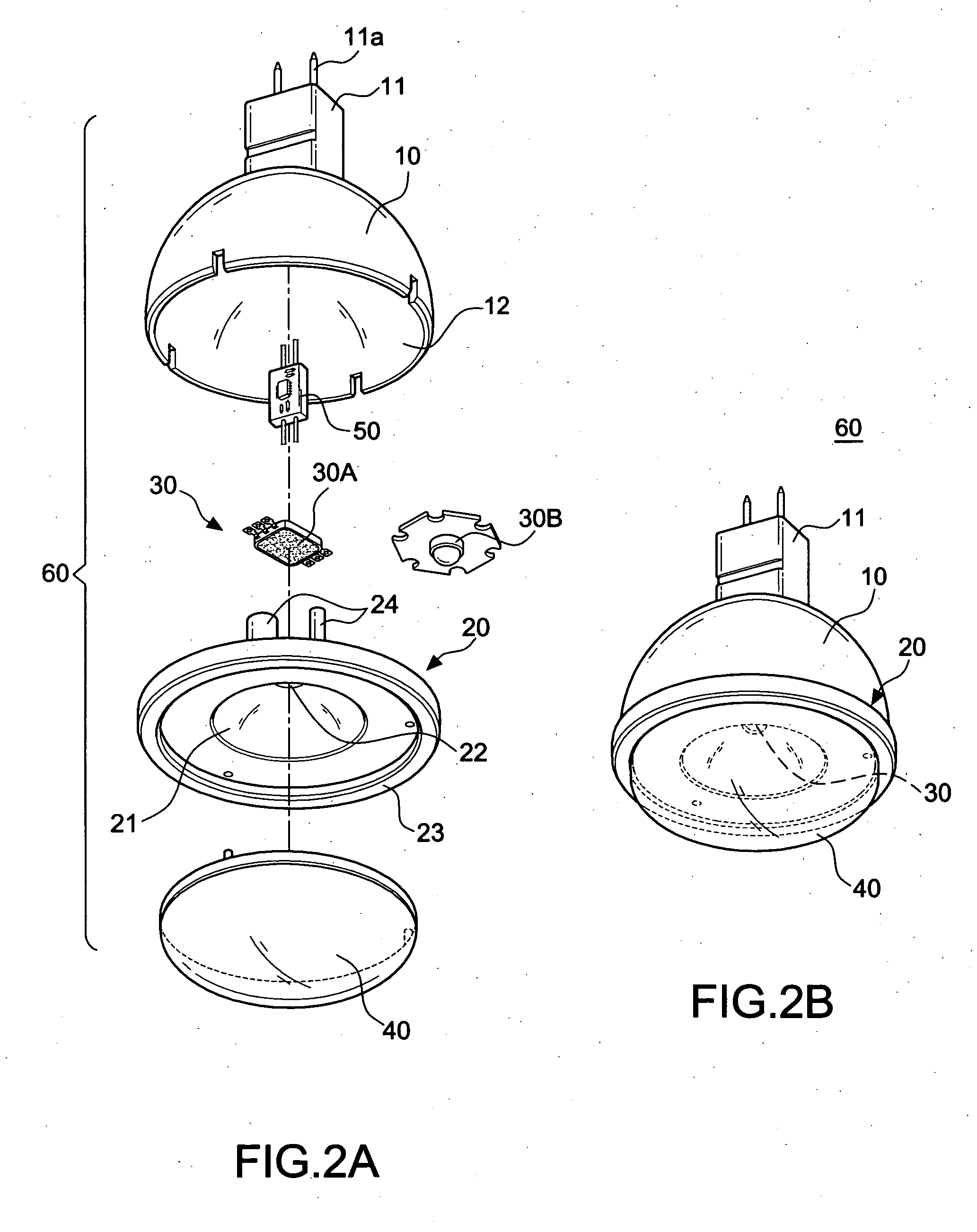 LED bulb arrangement