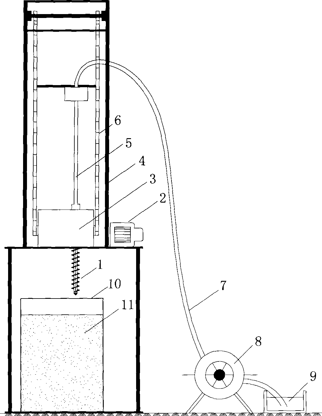 Pile-forming equipment and method of control modulus pile