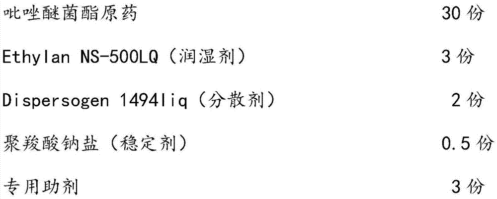 Low-melting-point compound suspension and preparation method thereof