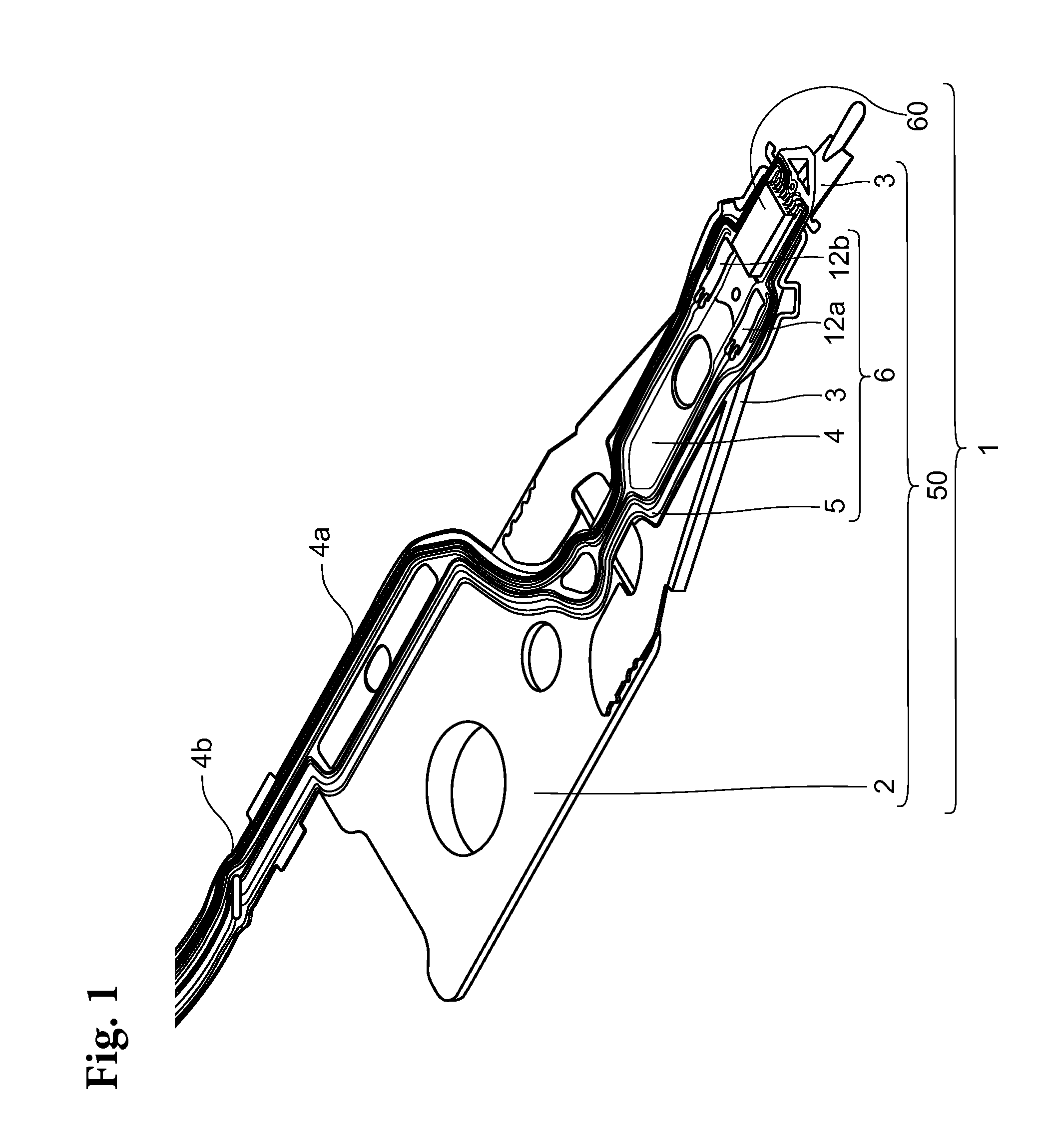 Thin-film piezoelectric material element, method of manufacturing the same, head gimbal assembly, hard disk drive, ink jet head, variable focus lens and sensor