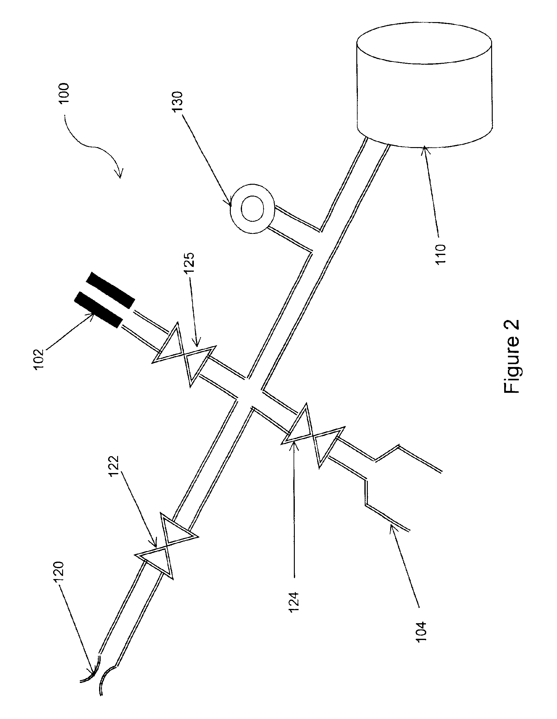 Diagnostic apparatus and method for an evaporative control system including an integrated pressure management apparatus