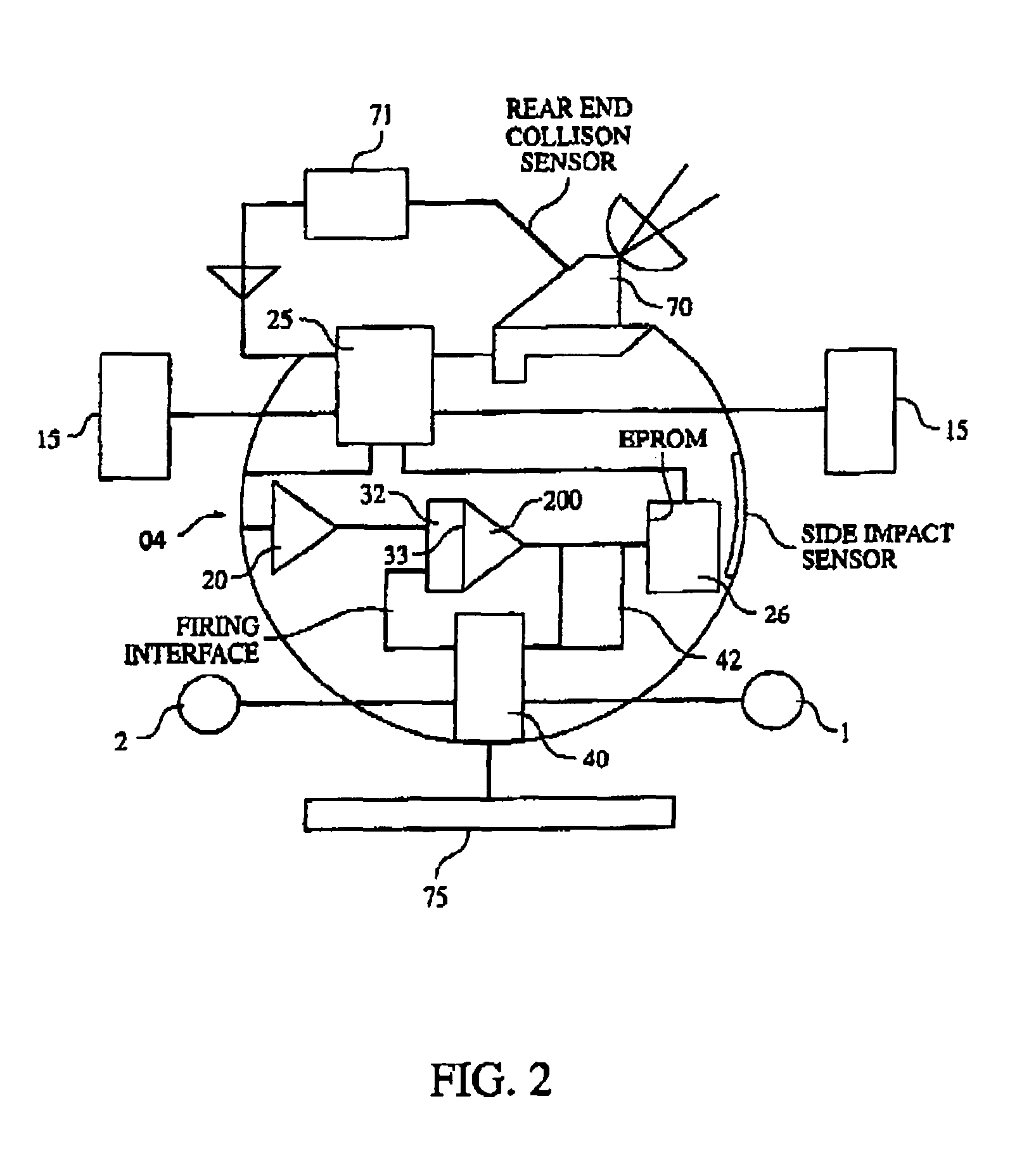 Advanced weight responsive supplemental restraint computer system