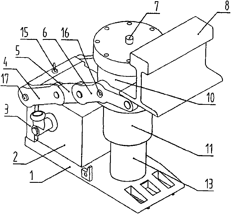 Multistage hydraulic cylinder track lifting and lining tool