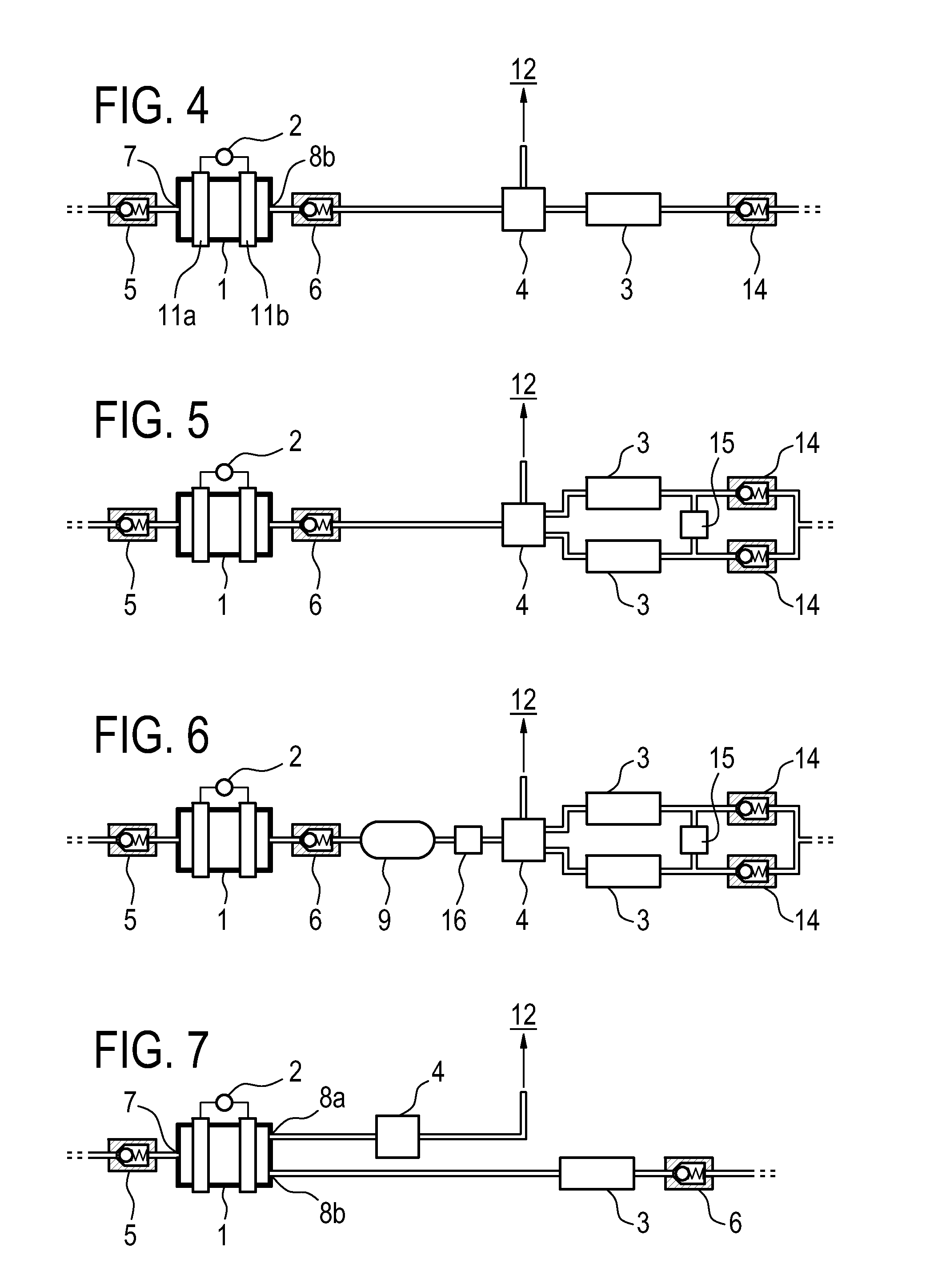 Gas concentration arrangement