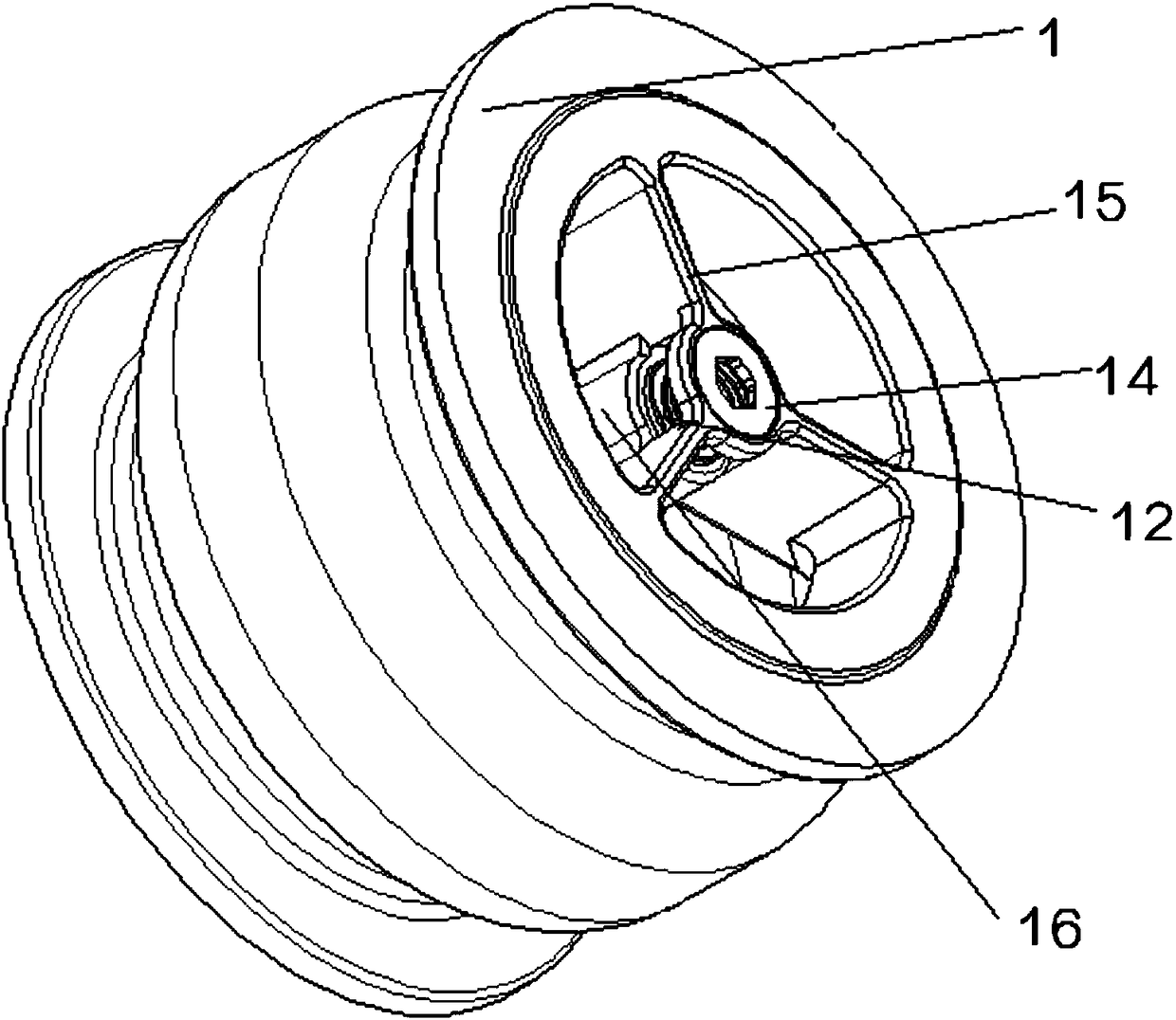 Noise elimination slowly-closed check valve with inner damping system