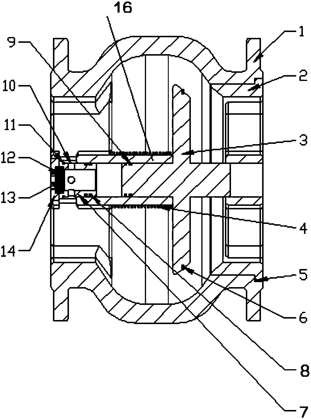 Noise elimination slowly-closed check valve with inner damping system