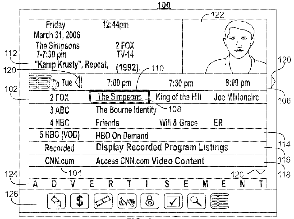 Systems and methods for visualizing storage availability of a DVR