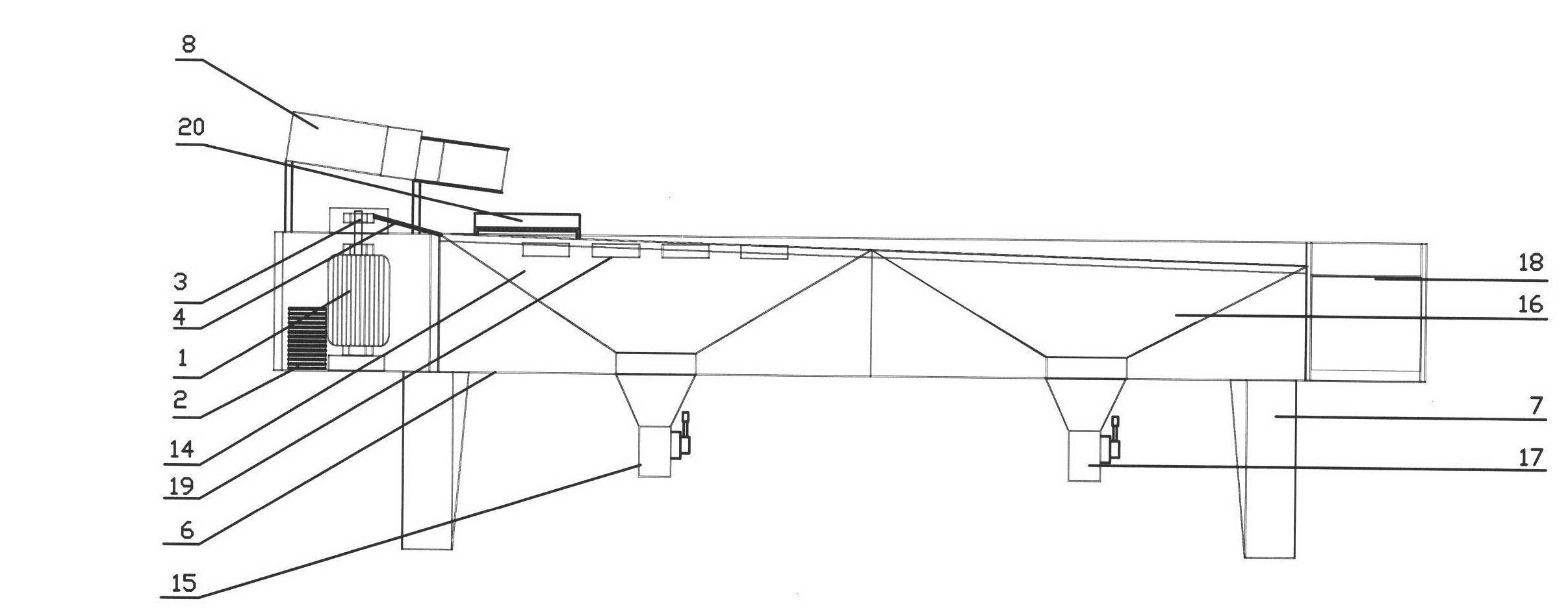 Scallop seed screening device