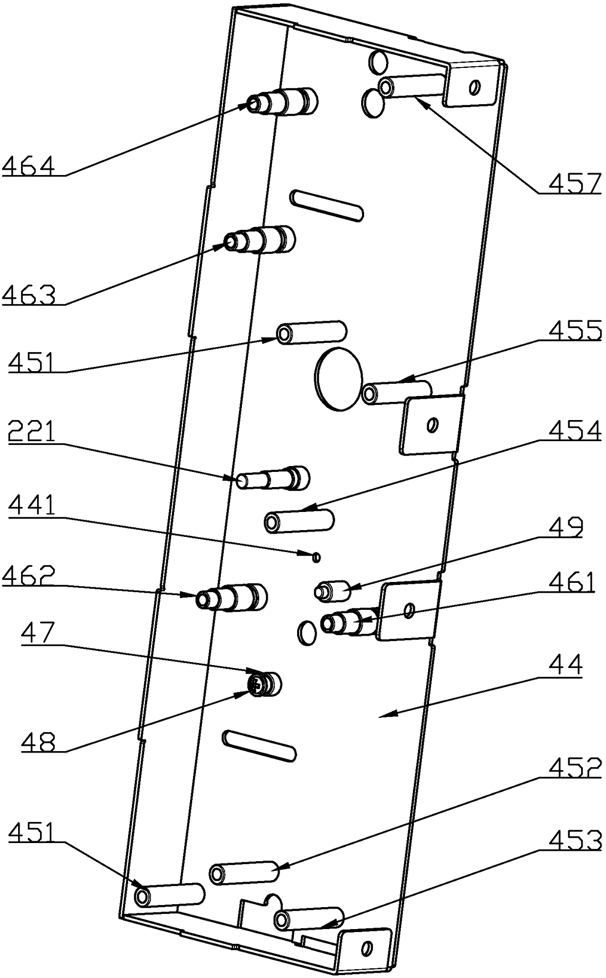 Self-triggering type anti-picking mute lock