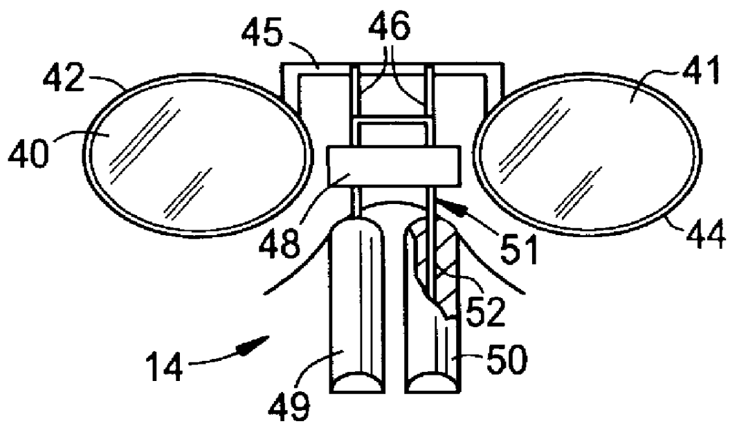 Face mask for self contained breathing apparatus