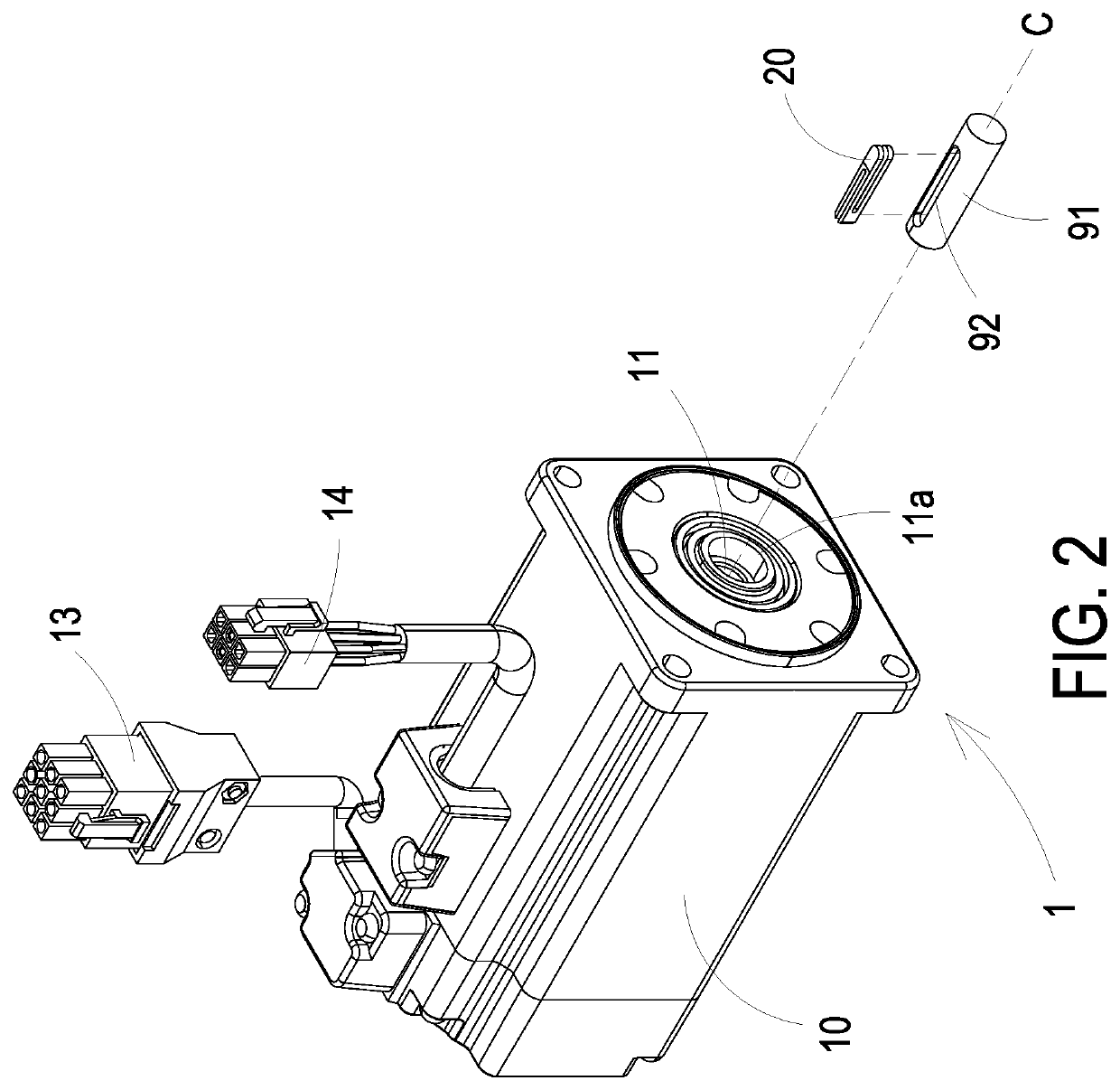 Modular motor assembly structure