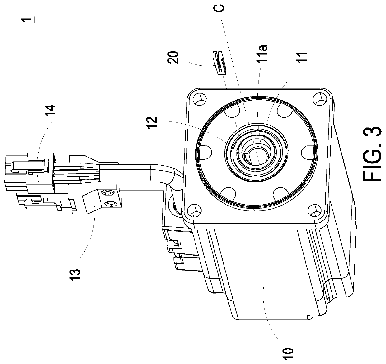 Modular motor assembly structure