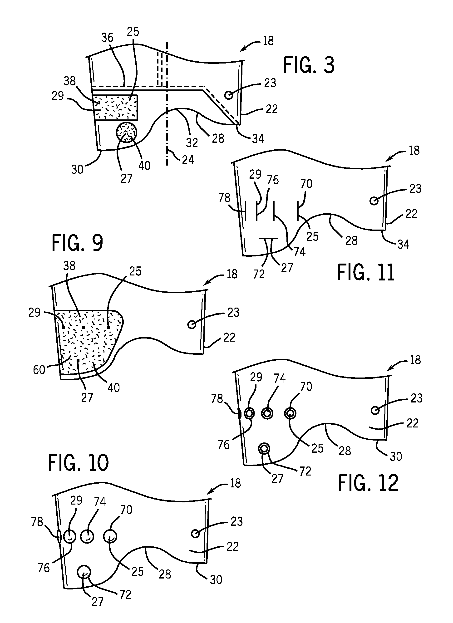 Cuff with positionable tab