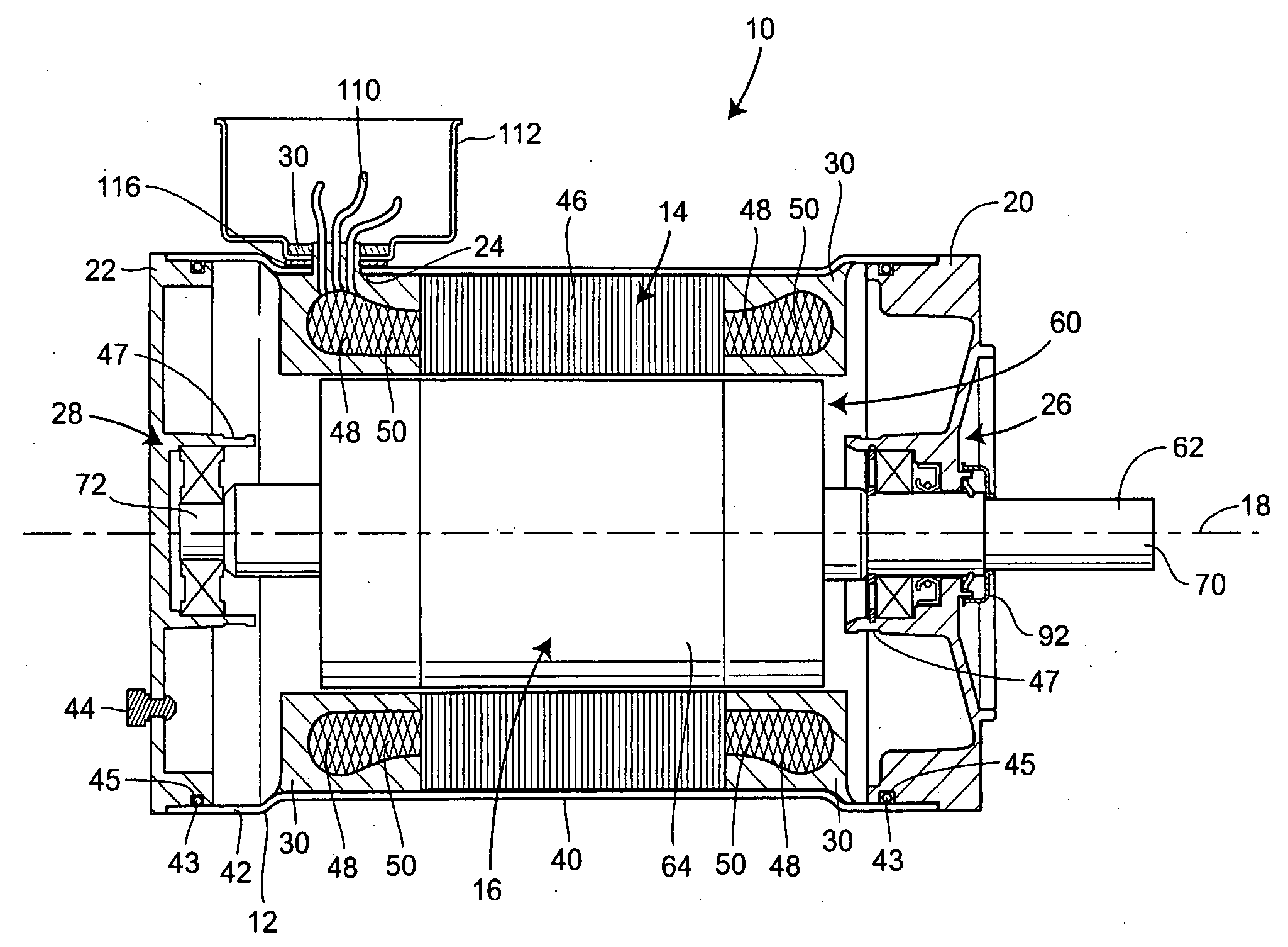 Electric motors for washdown, food processing, and chemical applications