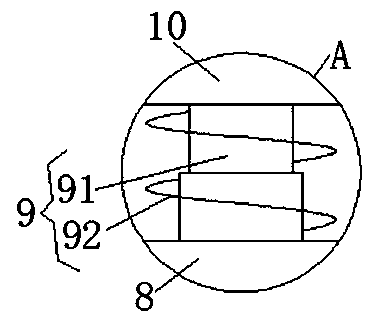 Anti-deformation aluminum alloy door and window frame transporting device