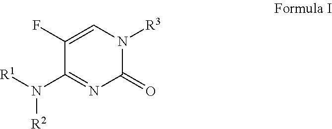 N1-sulfonyl-5-fluoropyrimidinone derivatives