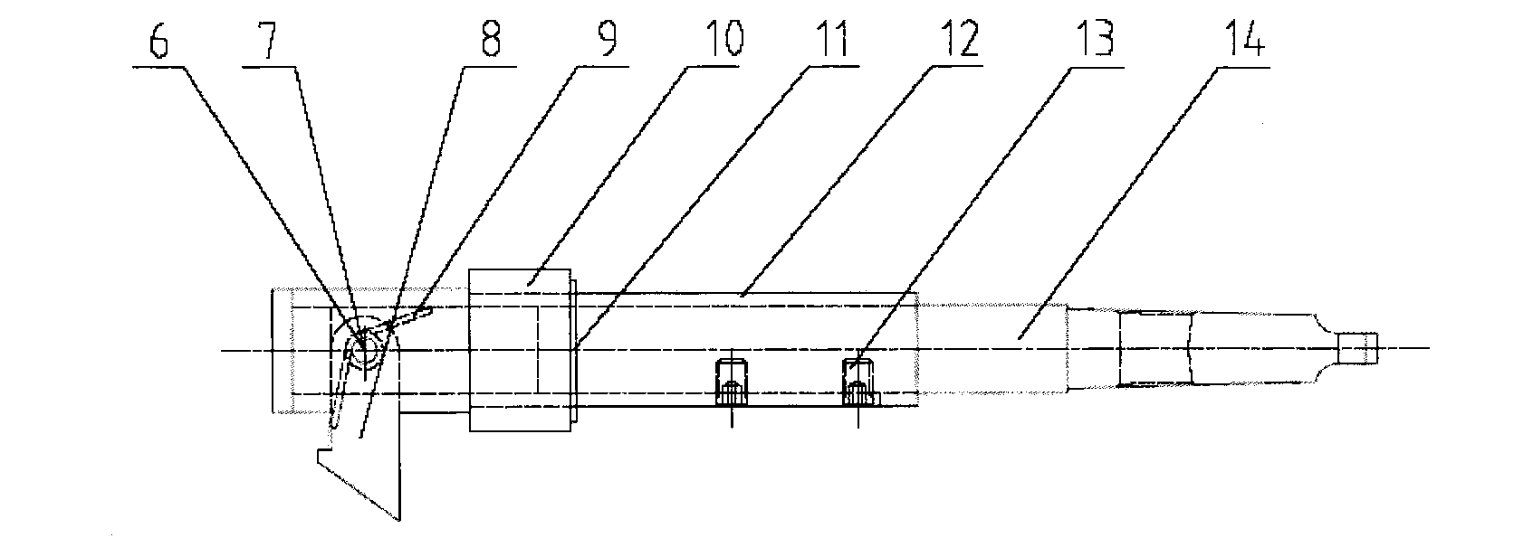 Multilevel-positioning scraping plate of rotary cutter