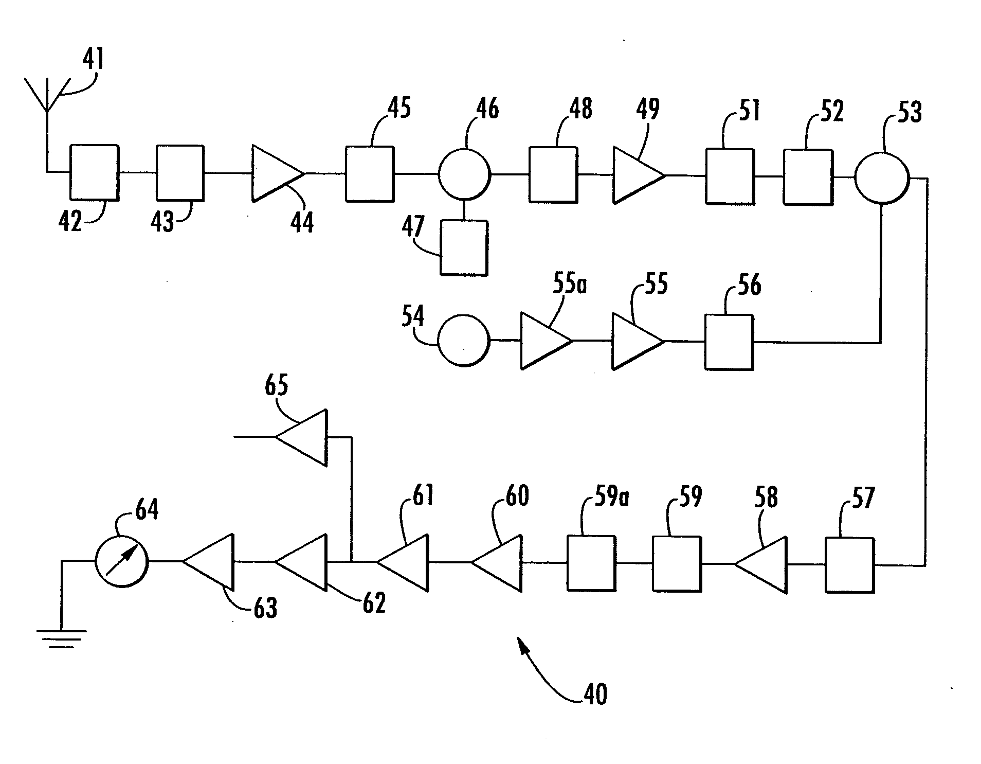 Harmonic wireless transponder sensor and method