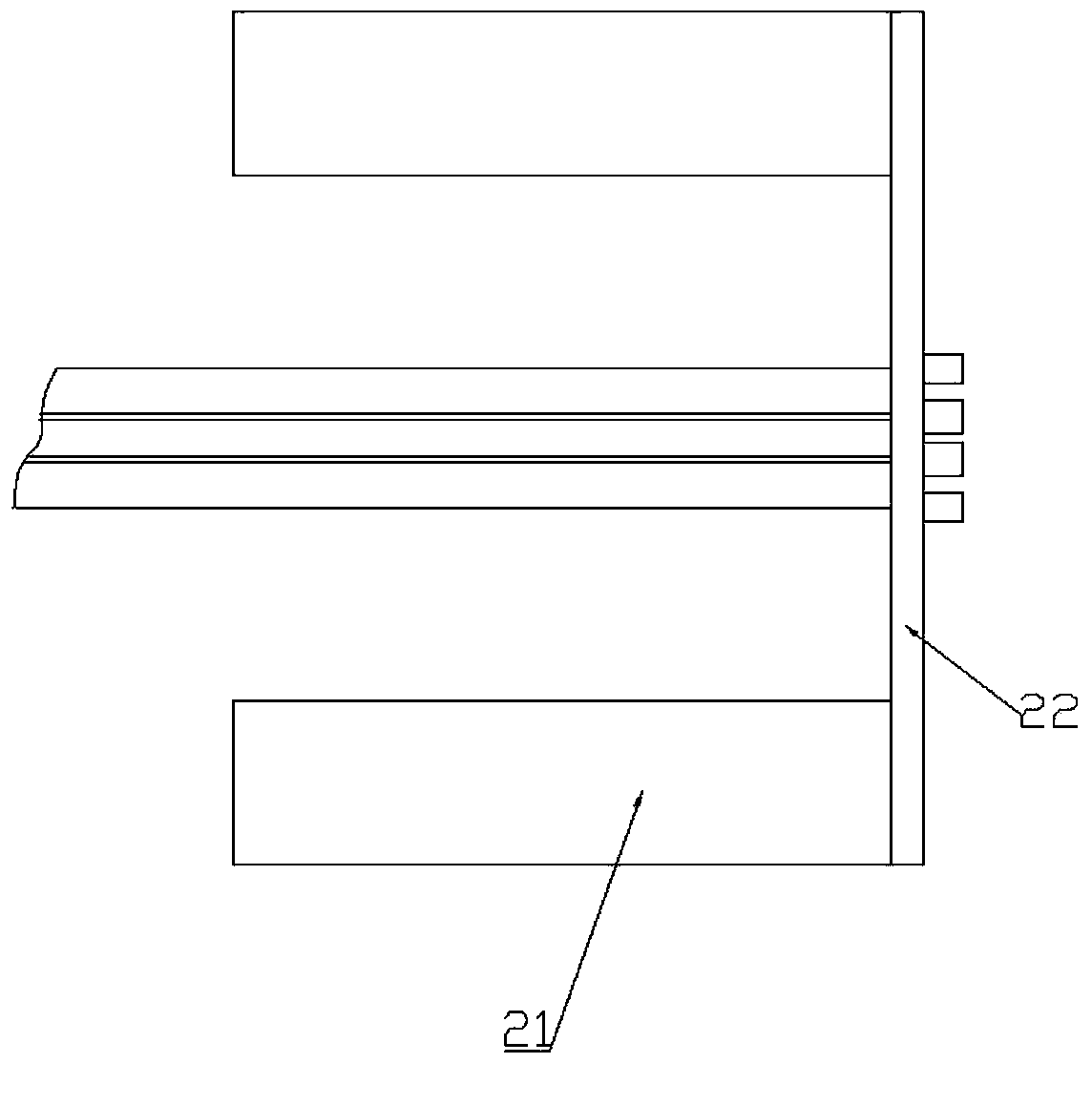 Supporting pile tensioning device