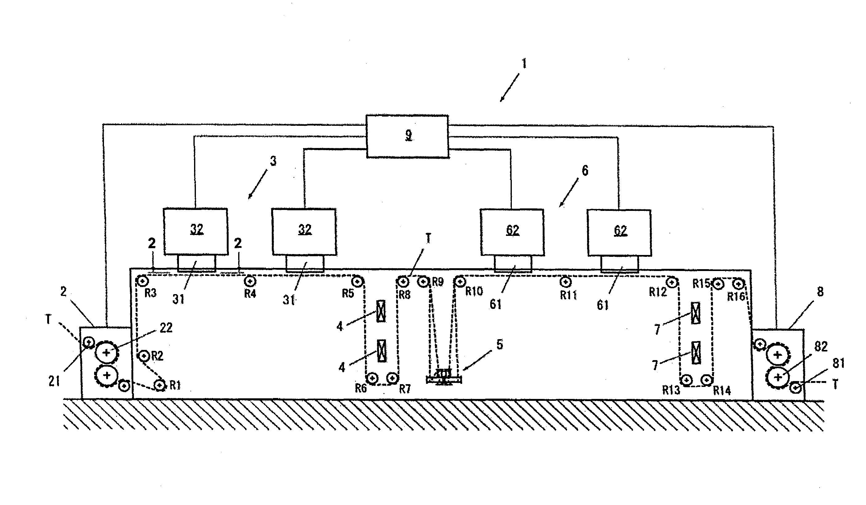 Inkjet dyeing method and apparatus