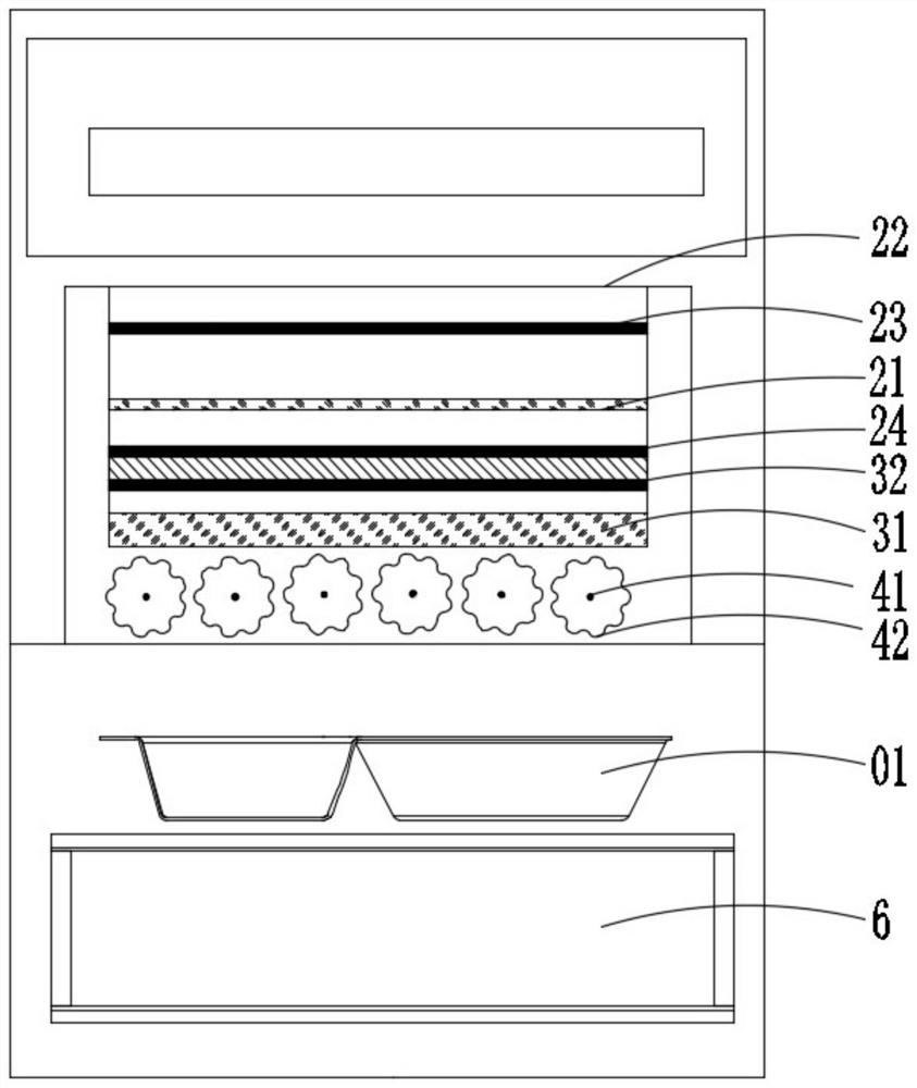 Tableware treatment device