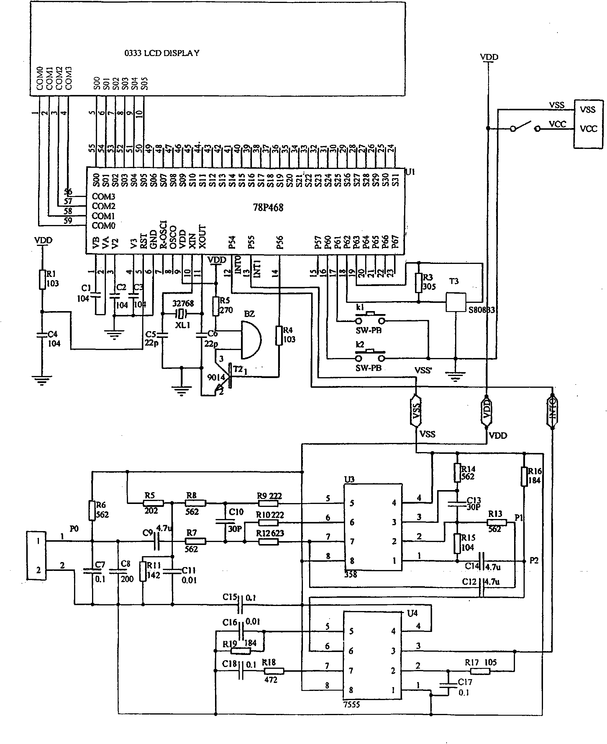 Electronic timing and counting stethoscope