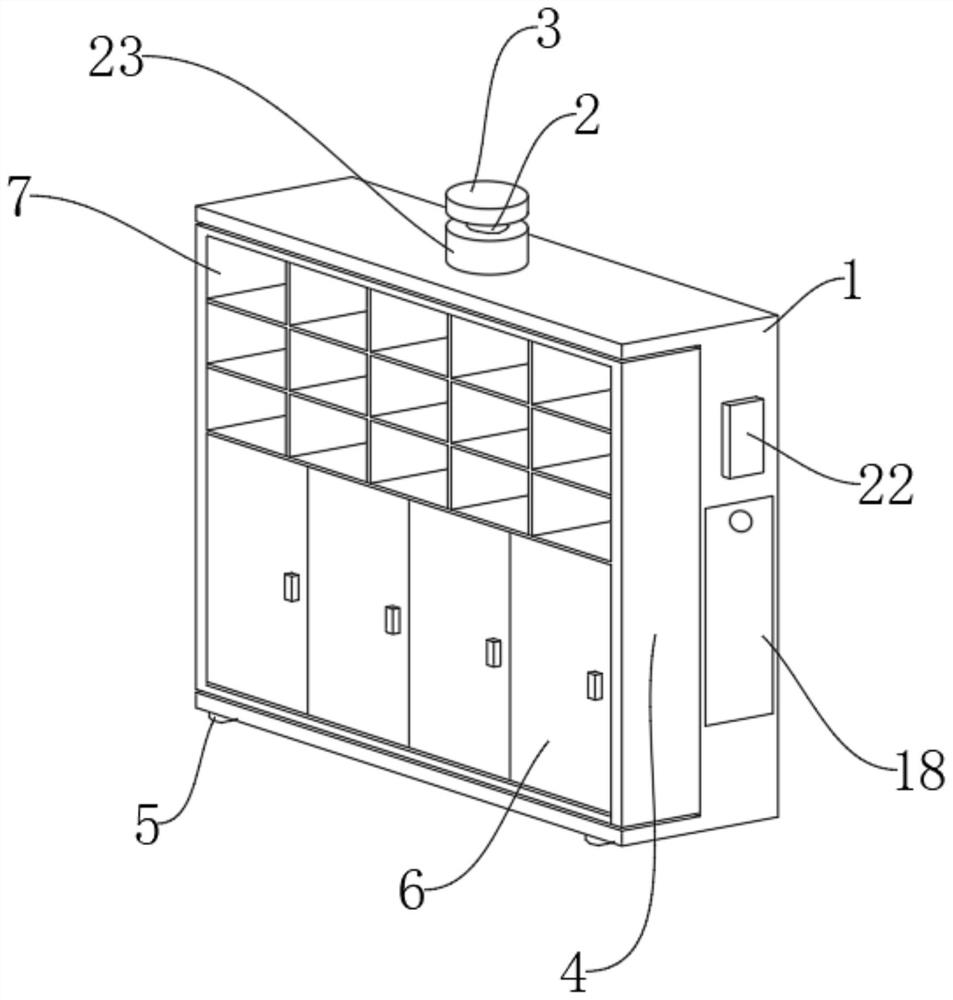 Indoor assembly type partition structure convenient to adjust and enlarge storage space