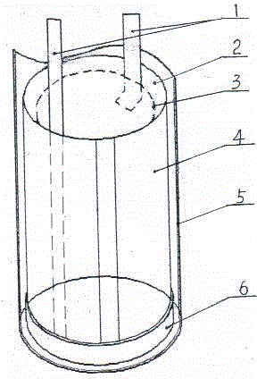 Dry-type power capacitor with built-in pressure explosion-proof equipment