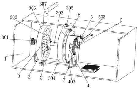 Dynamic balance self-adjusting type fan system