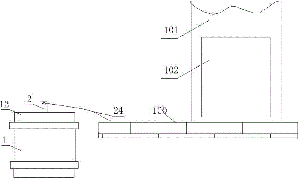 Transmission carrier cover closure ensuring method and device