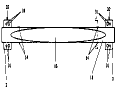 Anti-collision beam device of automobile