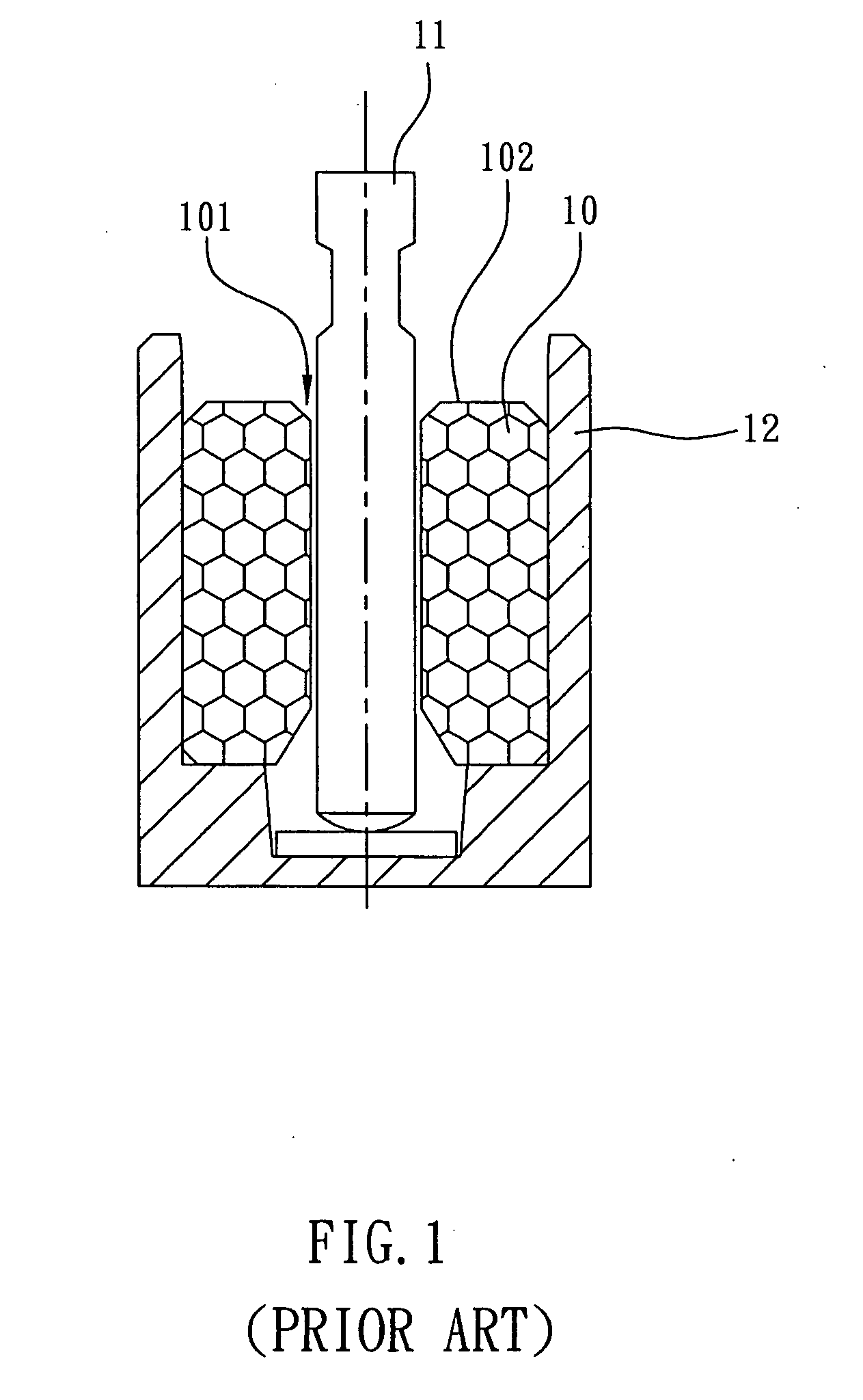 Fan, motor and bearing structure thereof