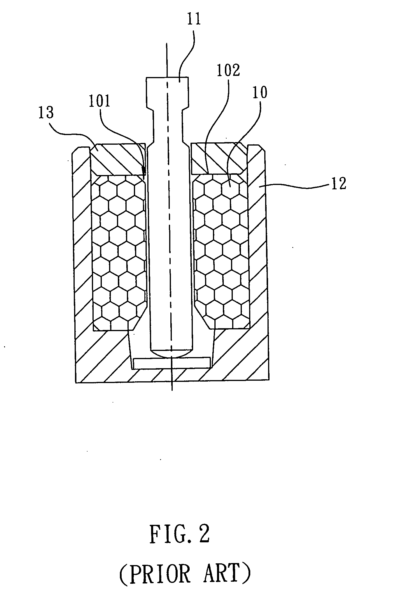 Fan, motor and bearing structure thereof