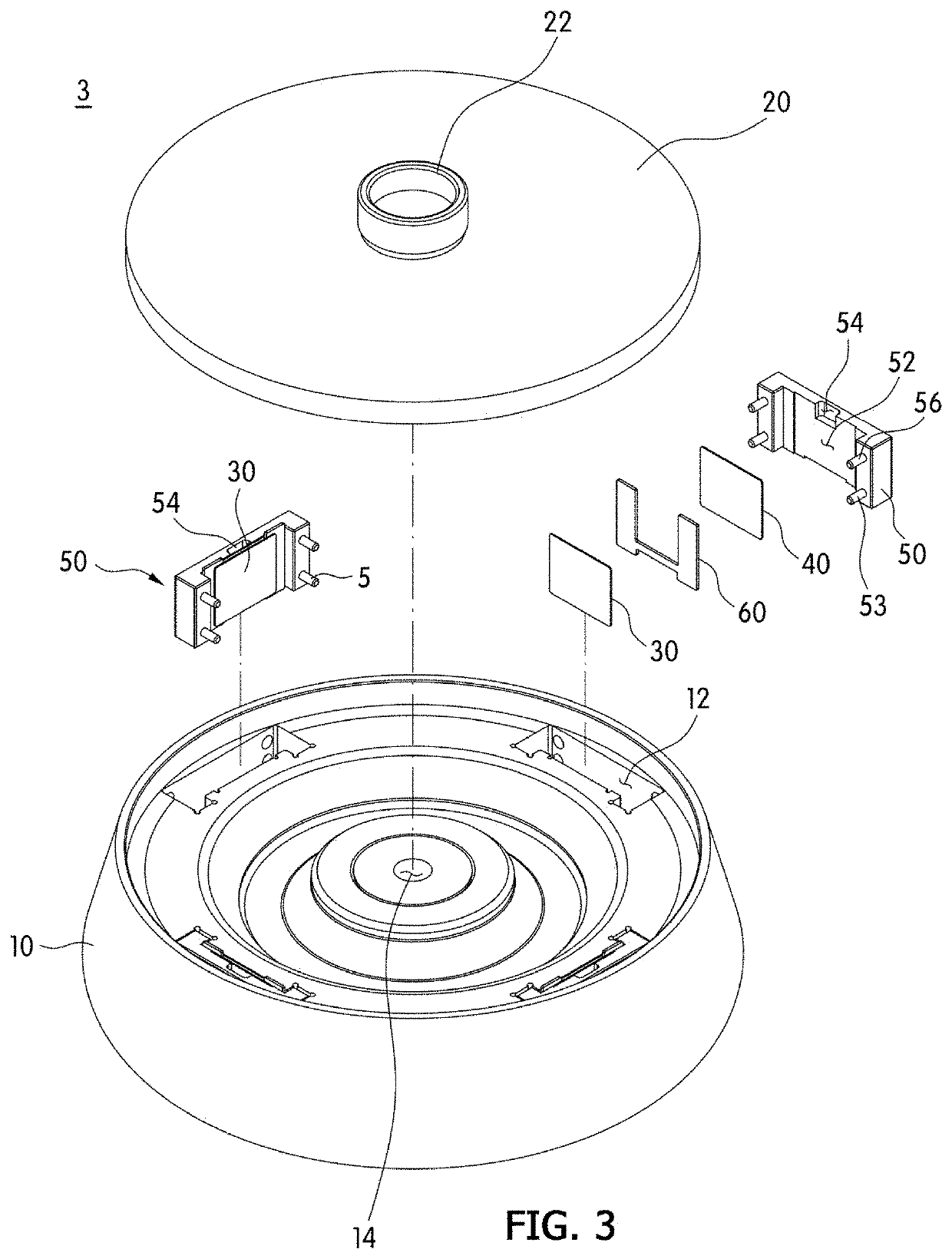 Rotating assembly and apparatus for manufacturing microstructure comprising same