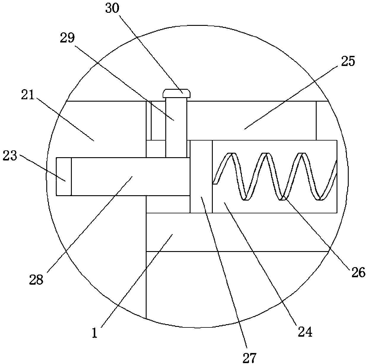 Computer host box facilitating heat dissipation