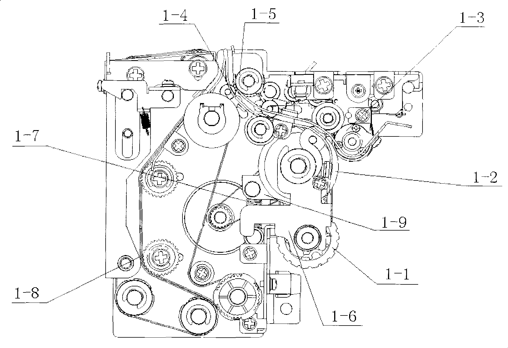 Bank node processing apparatus and bank note processing method