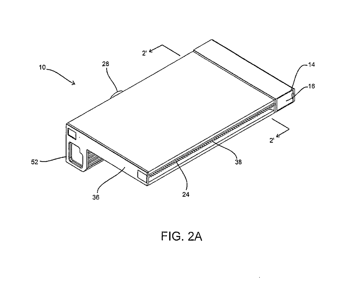 Lighted waterfall device with spreading manifold