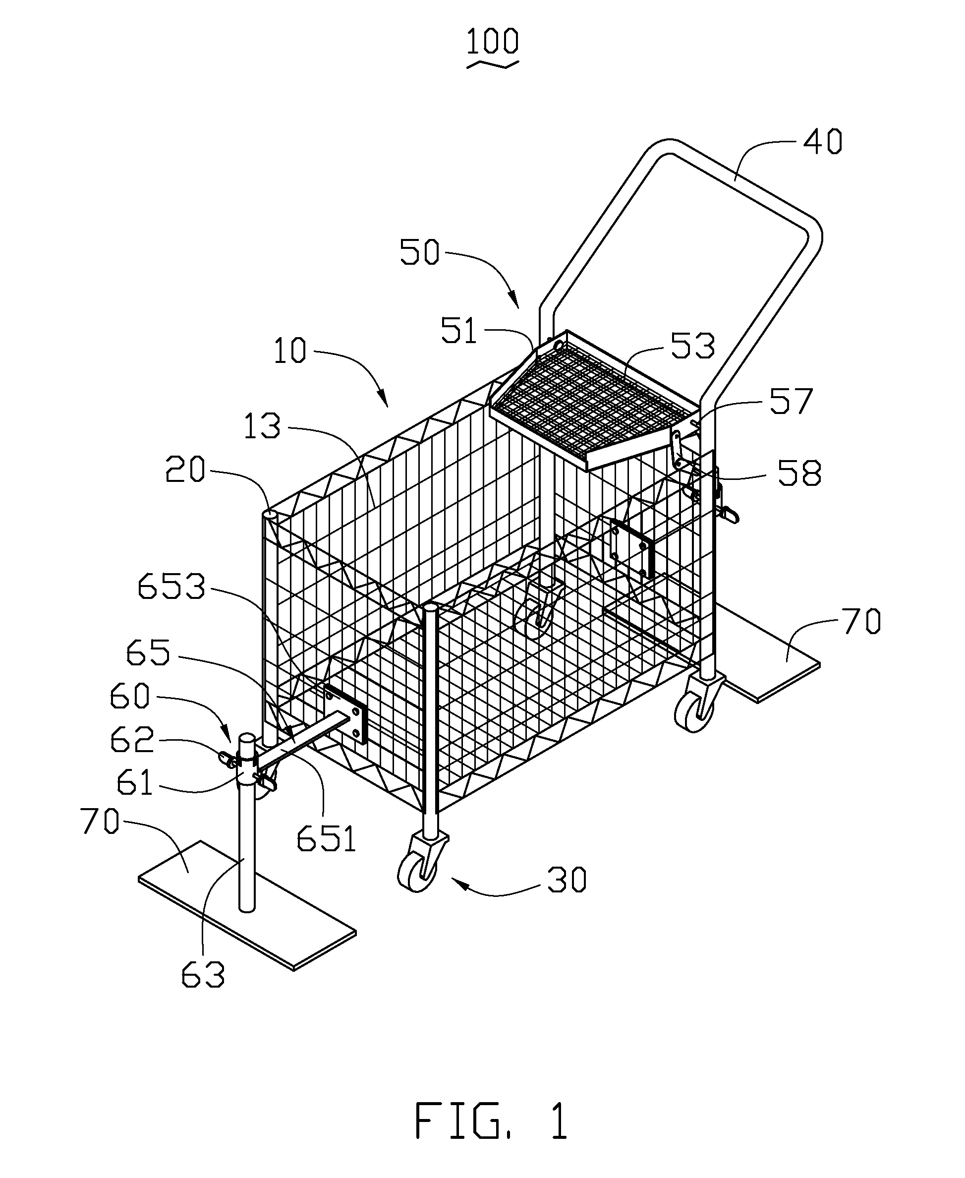 Recycling cart