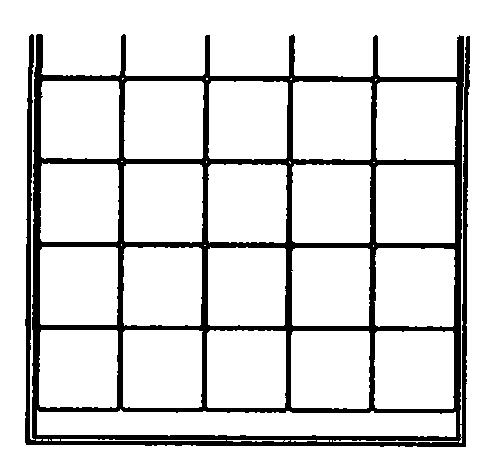 Rectangular photovoltaic power generation and heat collection module