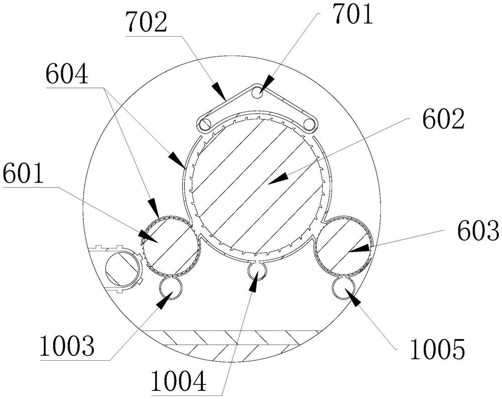 Equipment for rapidly separating feather fibers from feathers